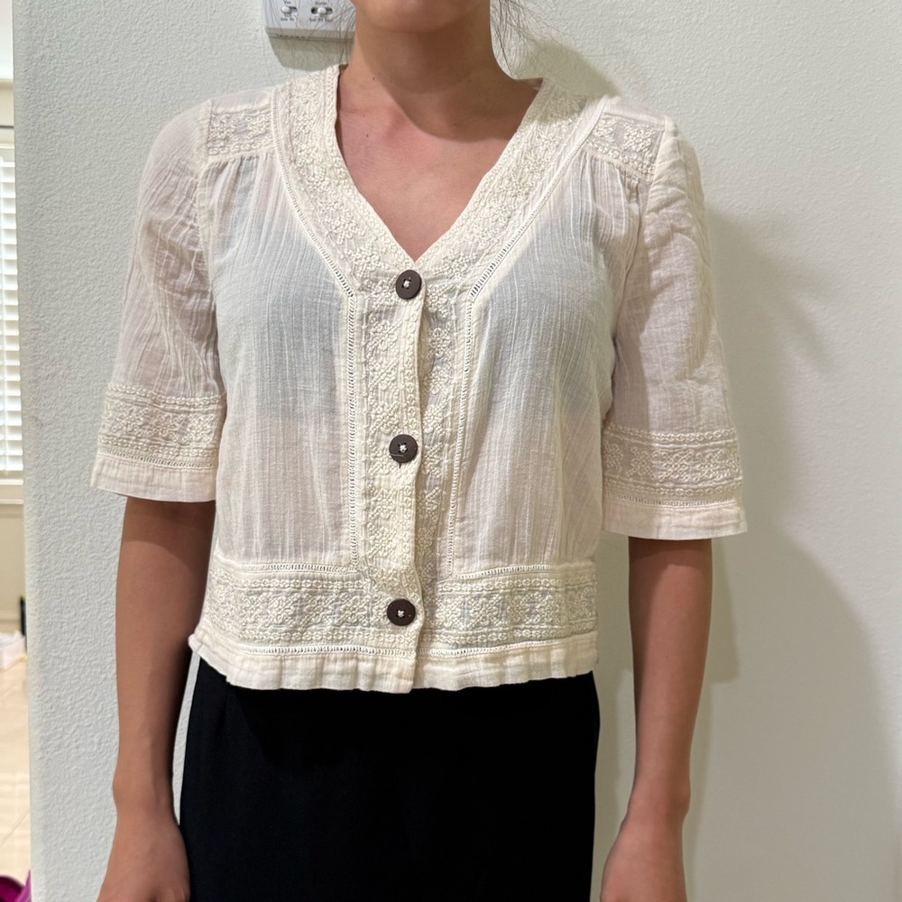 Mango Boho Blouse - XS